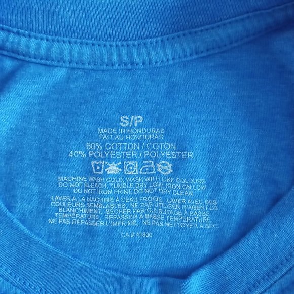 Tragically Hip The Maple Leaf Album Names Logo Heather Blue T-Shirt size small - Picture 6 of 7